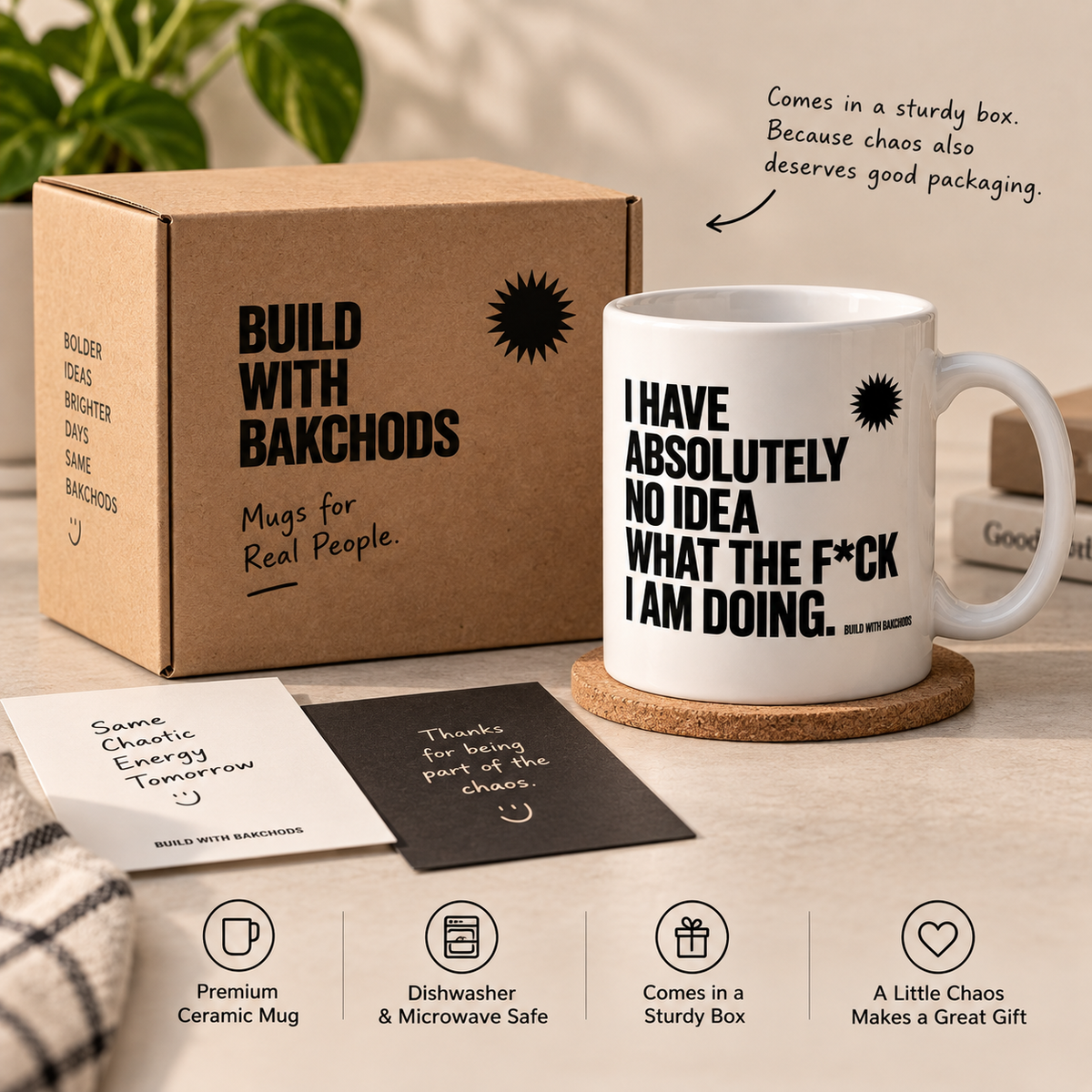 I HAVE ABSOLUTELY NO IDEA WHAT THE F*CK I AM DOING. — Mug